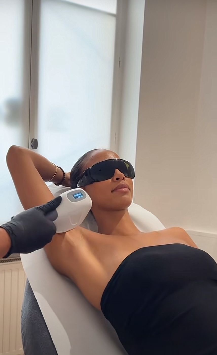 Hautpflege Behandlung